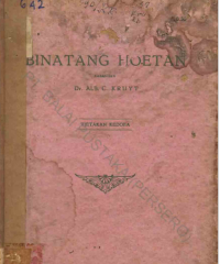 Image of Binatang Hoetan E-Book