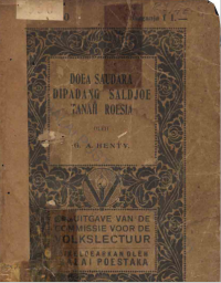 Image of Doea Saudara Dipadang Saldjoe Tanah Roesia E-Book