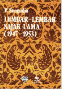 Image of Lembar-Lembar Sajak Lama (1947-1953) (e-book)