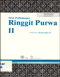 Image of SERAT PADHALANGAN RINGGIT PURWA II.(e-book)
