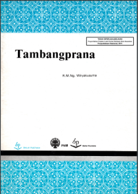 Image of TAMBANGPRANA (e-book)