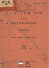 Image of Tjeritera si Joenoes  E-Book