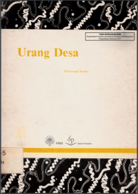 Image of Urang Desa (e-book)