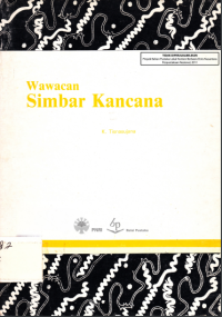 Image of Wawacan Simbar Kacana (e-book)